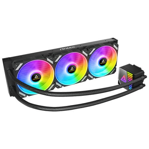 Antec SYMPHONY 360 ARGB Black & White Mid Tower ATX Gaming Case with LGA 1700 & AM5 Support