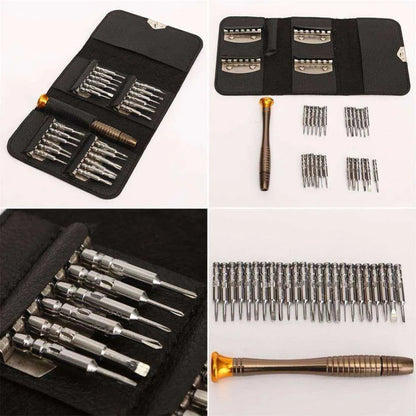 Phone Repair Tool Set 24 in 1 Precision Torx Screwdriver Kit for iPhone Laptop and Electronics