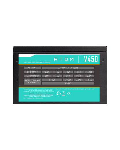 Antec V450 Power Supply 450W Reliable Performance PSU
