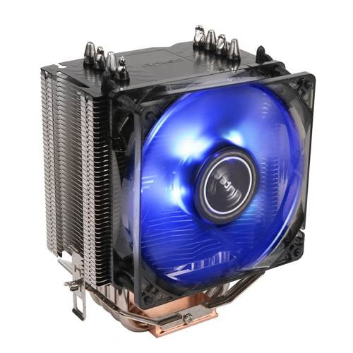 Antec C40 CPU Cooler – Efficient, Compact Tower with Blue LED PWM Fan