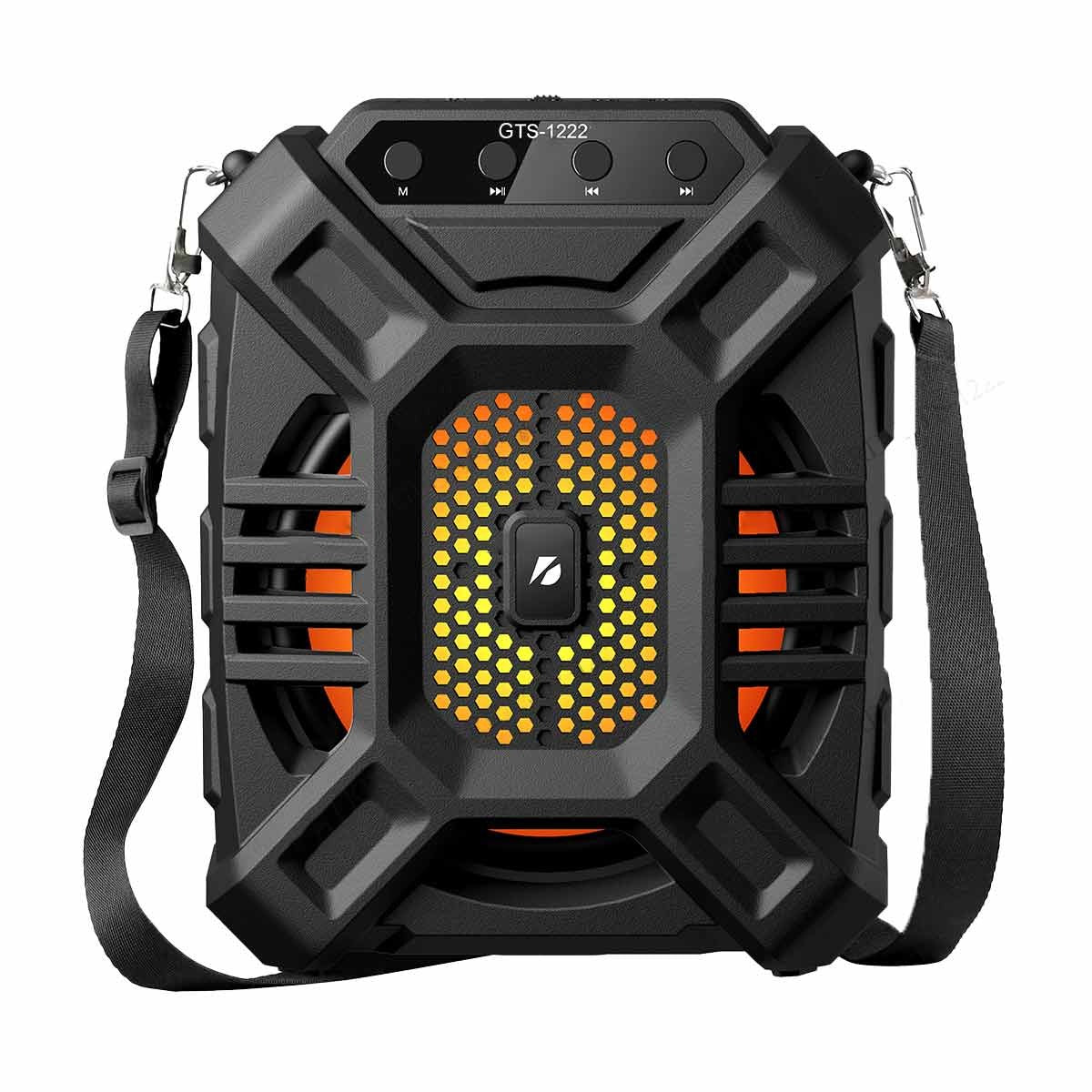 GTS 1222 Wireless Portable Speaker with Free Microphone