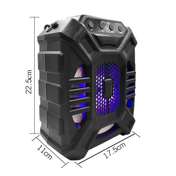 GTS 1222 Wireless Portable Speaker with Free Microphone