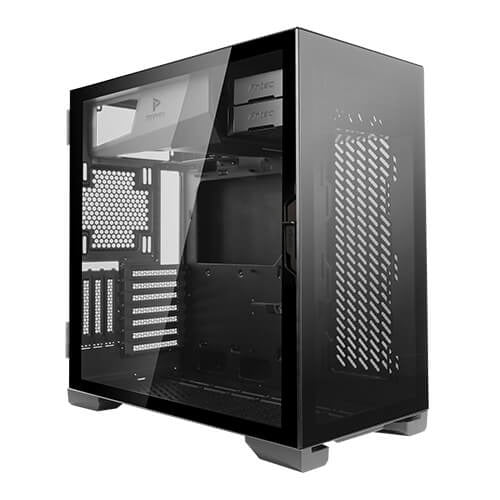 Antec P120 Crystal MidTower Case Panoramic Glass, Top PSU, E-ATX Ready