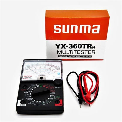 SAMWA YX-360TR Analog Multitester AC/DC Voltage, Current, Resistance, Decibel, Fuse & Diode Protection