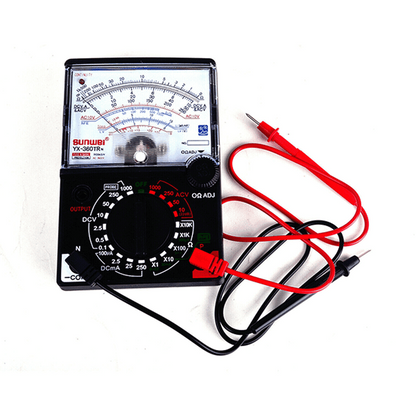 SAMWA YX-360TR Analog Multitester AC/DC Voltage, Current, Resistance, Decibel, Fuse & Diode Protection