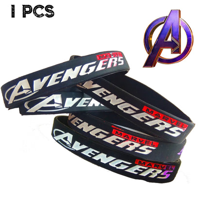 Avengers Silicone Unisex Wristband Bracelet for Men and Women