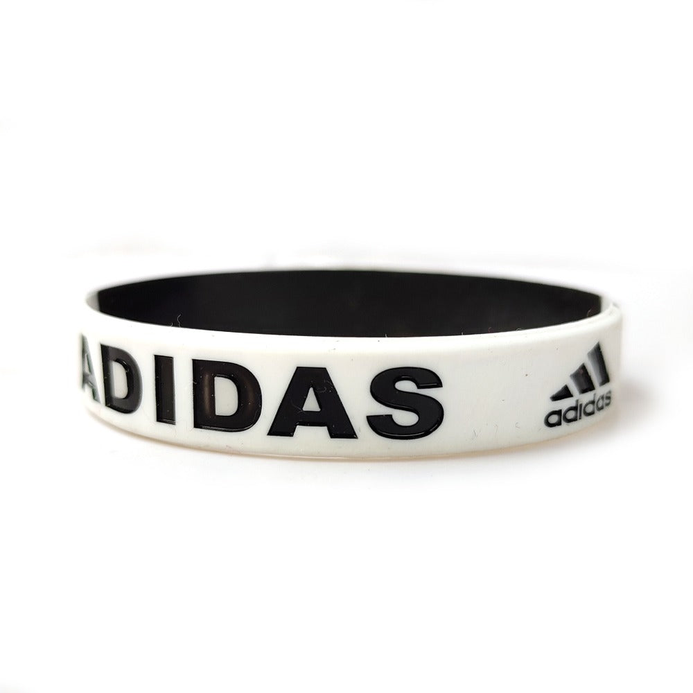 Adidas Silicone Unisex Wristband Bracelet for Men and Women