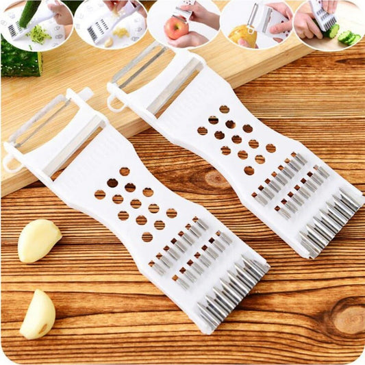 Multifunction Vegetable Cutter & Slicer – Manual Potato, Radish, Cucumber Grater & Peeler