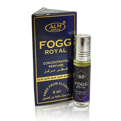 ALM Fogg Royal And Majestic Unisex Concentrated Attar Perfume Oil 6ml – Long-Lasting Fragrance