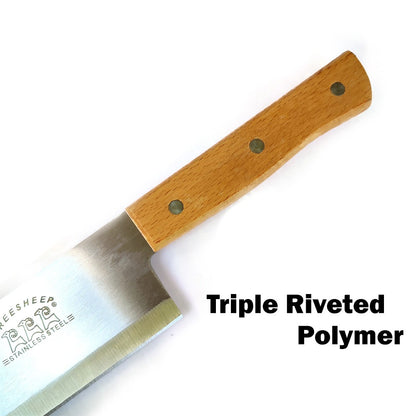 11-Inch Professional Chef Knife Damascus Steel Cutting & Slicing Cleaver for Meat & Vegetables