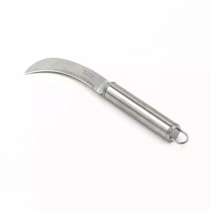 Stainless steel pineapple peeler peeler crescent knife cabbage fruit knife kitchen stainless steel fruit and vegetable tools