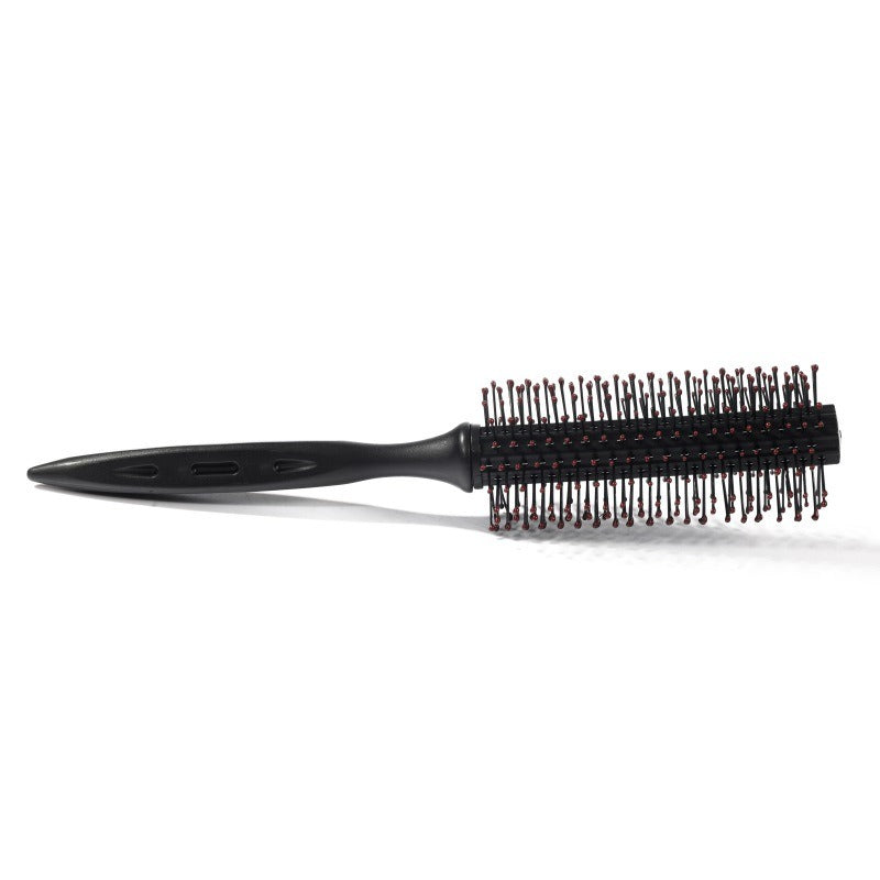 Round Plastic Comb Hair Styling and Grooming Tool