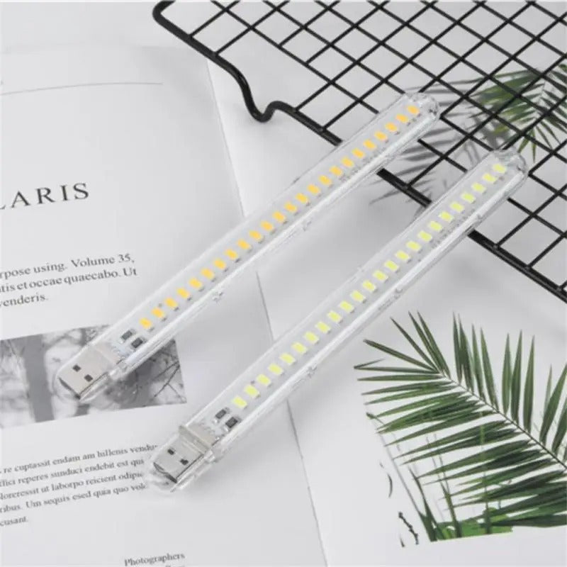 Mini Portable USB LED Book Light – 24 Ultra‑Bright LEDs for Reading, Laptop, Notebook & Power Bank