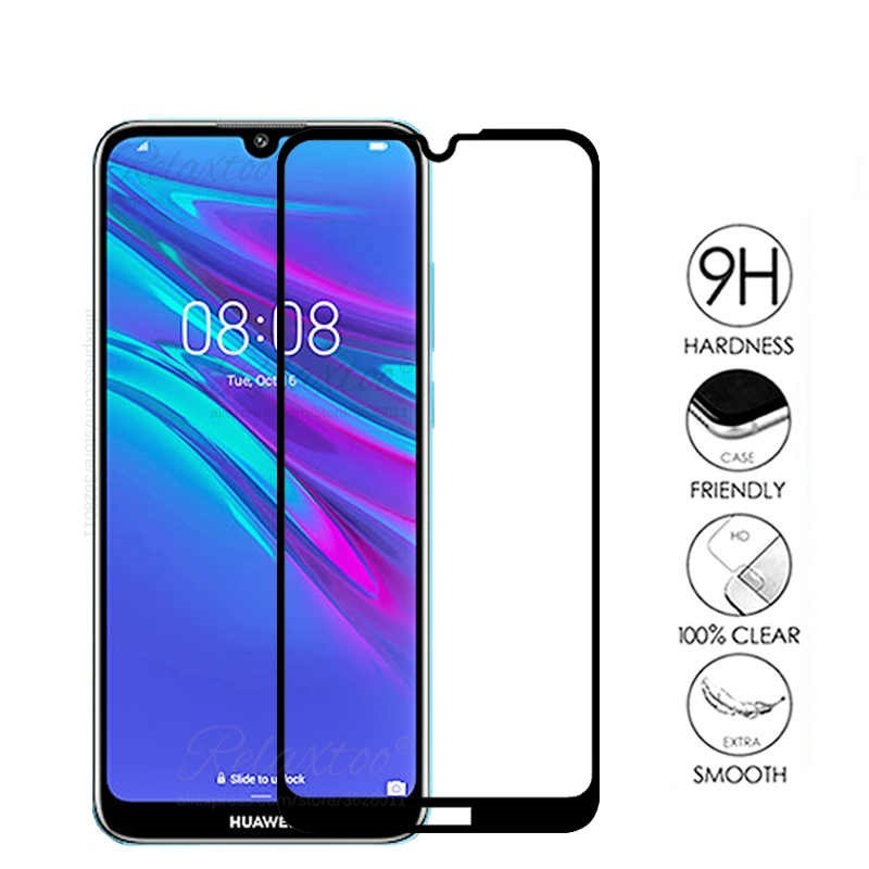 MTB Tempered Glass Screen Protector for Huawei Y7 2019 HD Clear & Scratch Resistant
