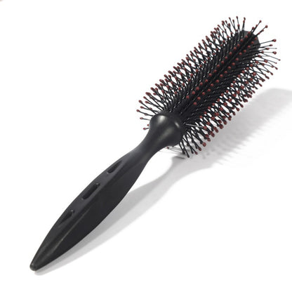 Round Plastic Comb Hair Styling and Grooming Tool