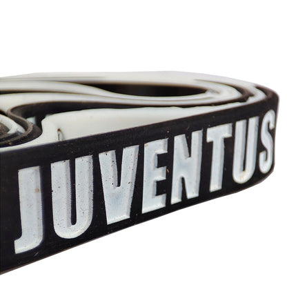 Juventus Black and White Silicone Unisex Wristband Bracelet for Men and Women