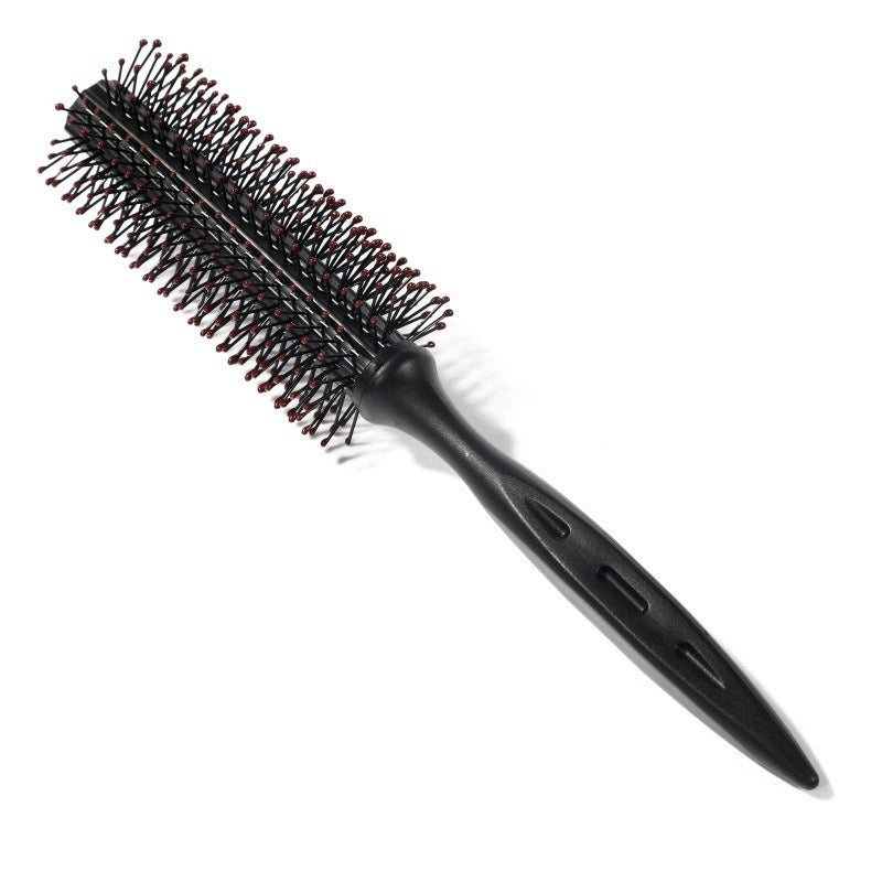 Round Plastic Comb Hair Styling and Grooming Tool