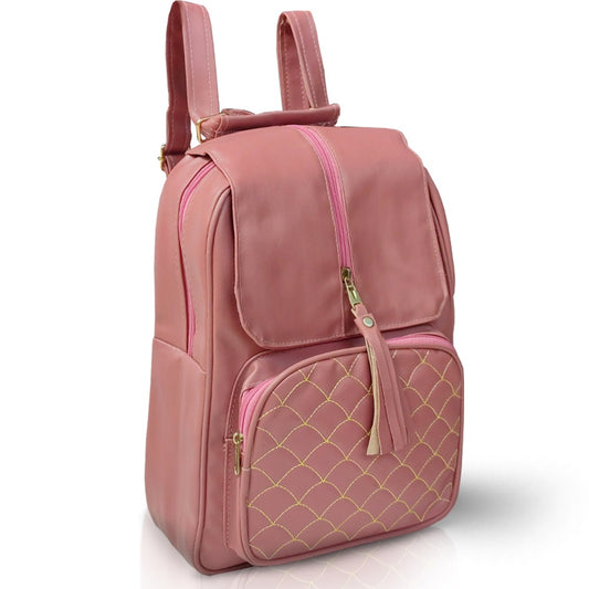 New Female Fashion Lady High Capacity College Backpack – Trendy Girls Laptop School Bag Travel Book Bag