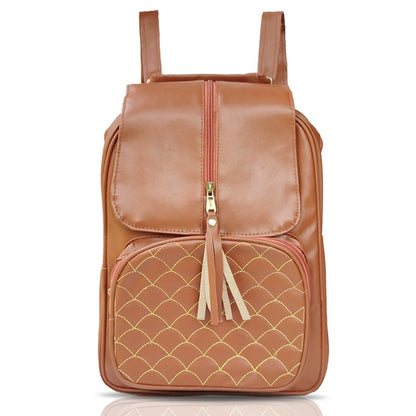 New Female Fashion Lady High Capacity College Backpack – Trendy Girls Laptop School Bag Travel Book Bag