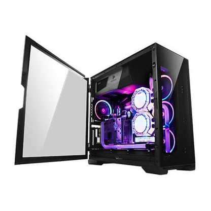Antec P120 Crystal MidTower Case Panoramic Glass, Top PSU, E-ATX Ready