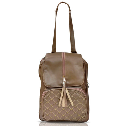 New Female Fashion Lady High Capacity College Backpack – Trendy Girls Laptop School Bag Travel Book Bag