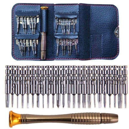 Phone Repair Tool Set 24 in 1 Precision Torx Screwdriver Kit for iPhone Laptop and Electronics