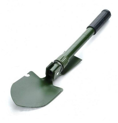 4 in 1 Multifunction Folding Shovel – Outdoor Camping Mini Shovel for Survival, Hiking & Emergency Use