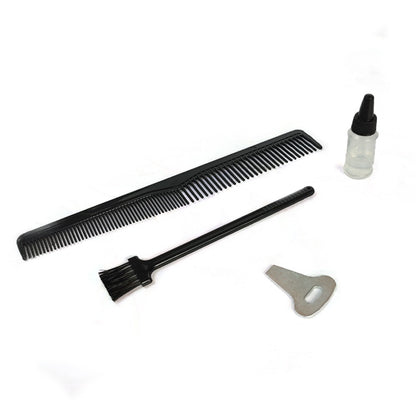 10W Professional Hair Clipper Trimmer with Wire – 2 Cutter Heads, 4 Limit Combs Haircut Machine