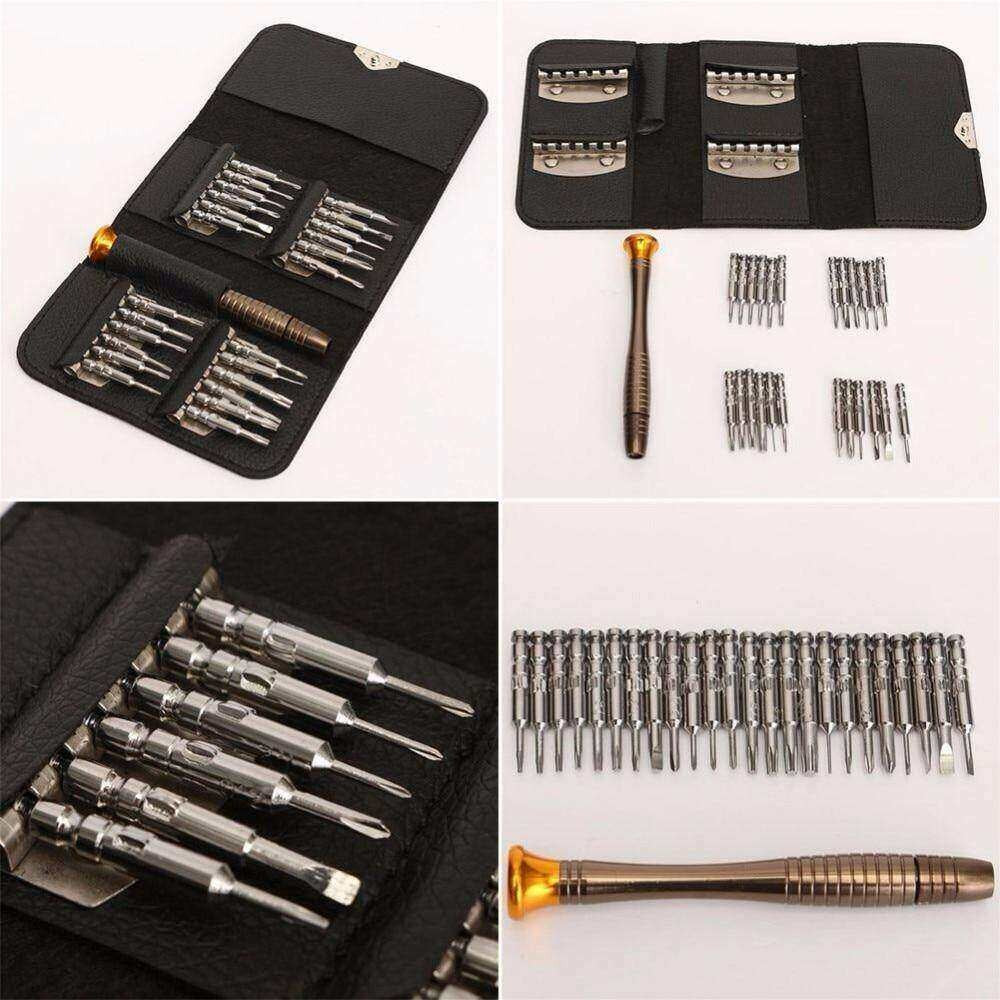 Phone Repair Tool Set 24 in 1 Precision Torx Screwdriver Kit for iPhone Laptop and Electronics