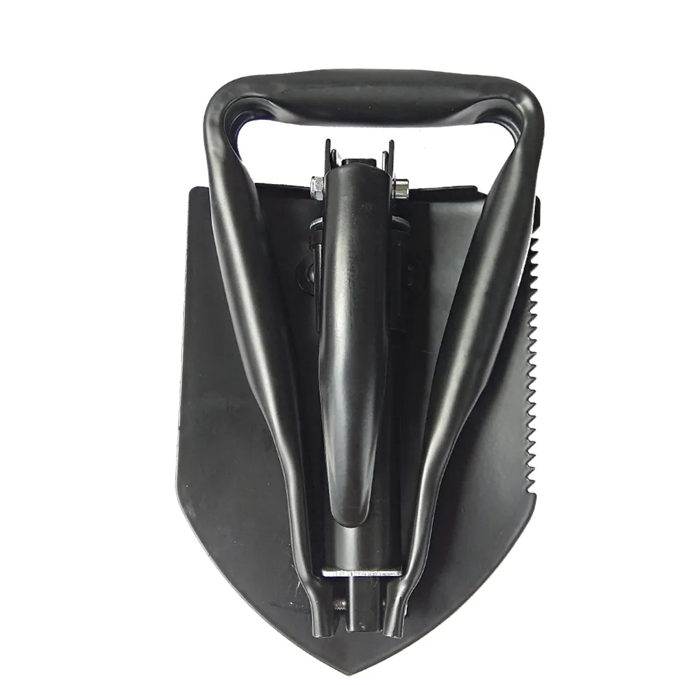 4 in 1 Multifunction Folding Shovel – Outdoor Camping Mini Shovel for Survival, Hiking & Emergency Use