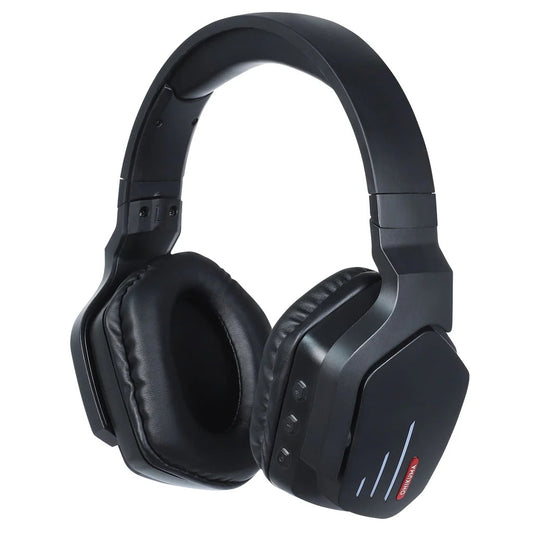 ONIKUMA B60 Wireless Bluetooth Gaming Headset Over-Ear Headphones with LED Lights and Noise-Canceling Mic for PC PS4 PS5 Xbox