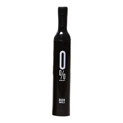 Wine Bottle Umbrella Strong Wind Resistance Sunshade Folding Umbrella Outdoor Sun Rain Reverse Folding Umbrella for Outdoor