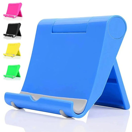 Universal Foldable Desk Phone Holder & Tablet Mount Stand for Mobile Phone Tablet Desktop Adjustable Foldable Non-slip Holder