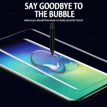 Full Glue Unipha Curved Edge Tempered Glass for Honor X9c – Full Coverage HD Clear Screen Protector