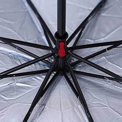 Wine Bottle Umbrella Strong Wind Resistance Sunshade Folding Umbrella Outdoor Sun Rain Reverse Folding Umbrella for Outdoor