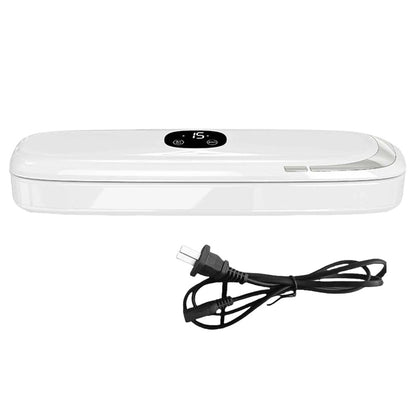 Automatic Household Food Vacuum Sealing Machine with 10Pcs Vacuum Bags — Powerful Food Saver Sealer