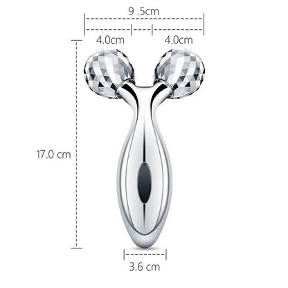 Face Massager Lift Face 3D Roller Massager Thin Body Massage Tool Y Shape Massagers Skin Care Tools Neck Massager 360 Rotate