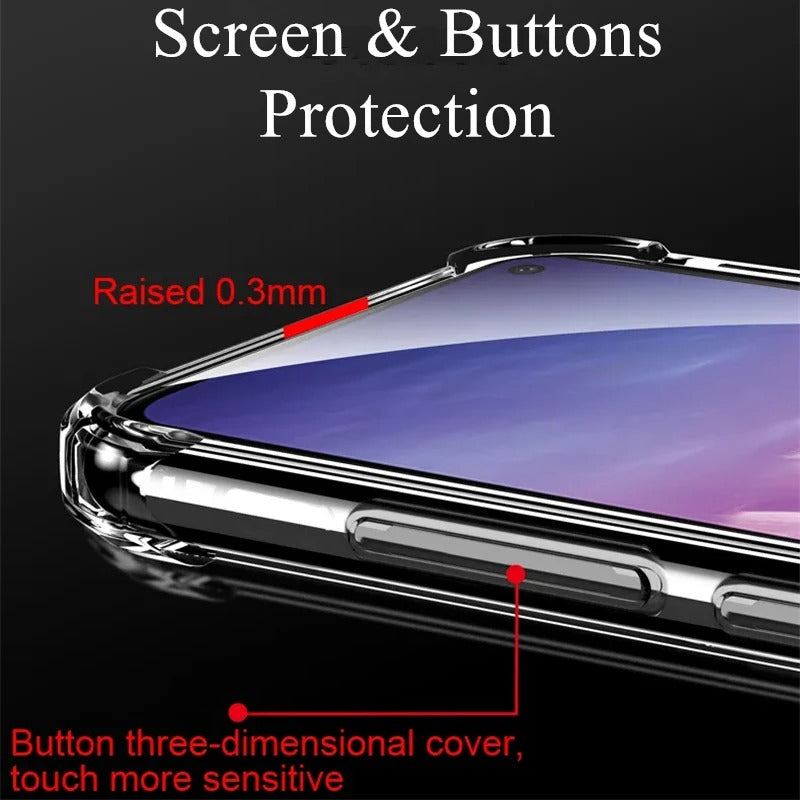Infinix Smart 10 Plus Clear Back Cover Case Shockproof Back Cover Transparent Silicone Case For Infinix Smart 10 Plus Case Coque Fundas Shell