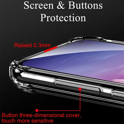 Infinix Smart 10 Plus Clear Back Cover Case Shockproof Back Cover Transparent Silicone Case For Infinix Smart 10 Plus Case Coque Fundas Shell