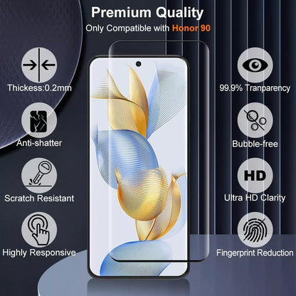 MOSSILY UV Curved Redmi Note 15 Pro Plus 5G Tempered Glass Film Protector