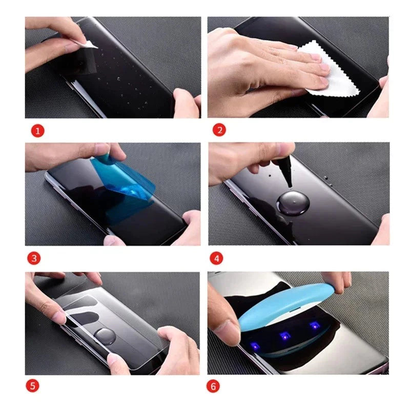 MOSSILY UV Curved Redmi Note 15 Pro Plus 5G Tempered Glass Film Protector