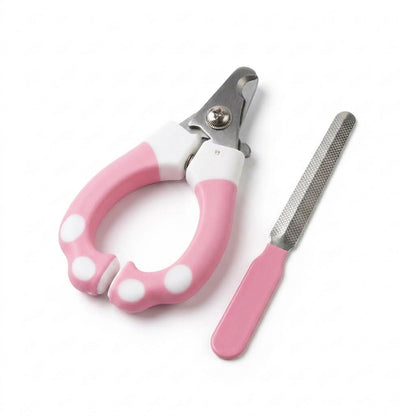 Professional Pet Nail Clipper & Nail File Grooming Kit Ergonomic Non-Slip Grip for Dogs & Cats Nail cutter