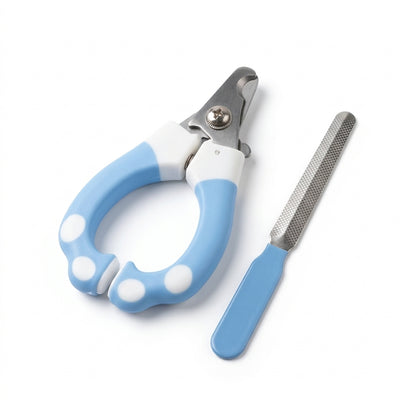 Professional Pet Nail Clipper & Nail File Grooming Kit Ergonomic Non-Slip Grip for Dogs & Cats Nail cutter