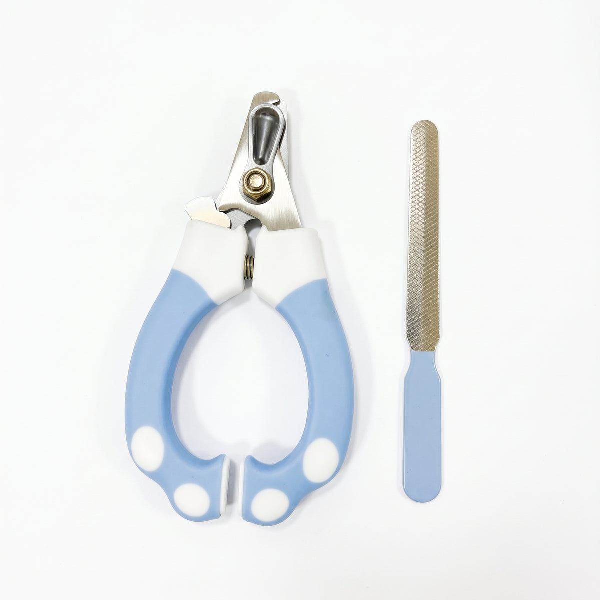 Professional Pet Nail Clipper & Nail File Grooming Kit Ergonomic Non-Slip Grip for Dogs & Cats Nail cutter