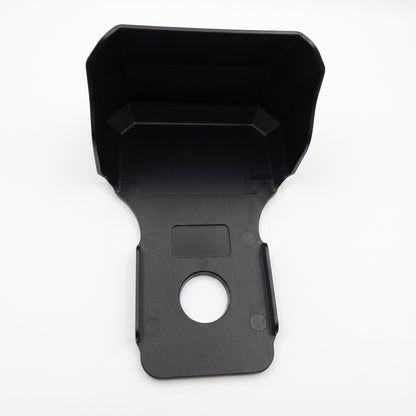 Motorcycle Handle Phone Mount Holder with Integrated Sun Visor & Rain Shield