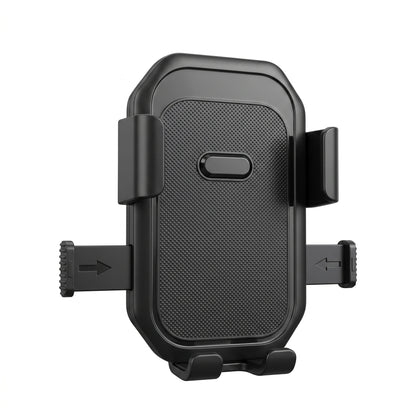 Motorcycle Handle Phone Mount Holder with Integrated Sun Visor & Rain Shield