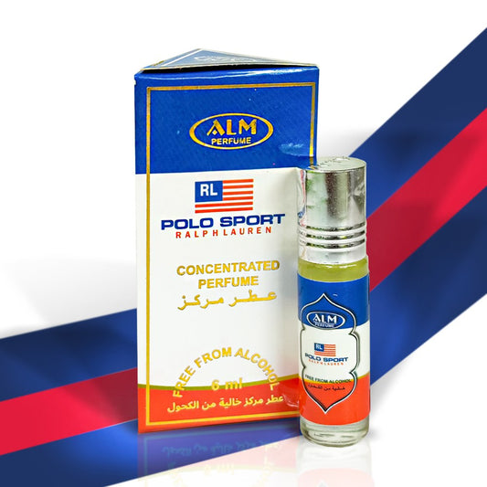 Polo Sport 6ml Attar Long Lasting Perfume Oil for Men and Women