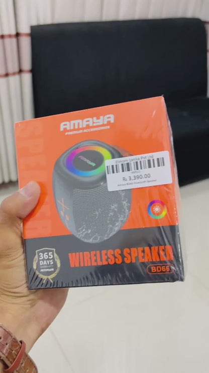 Amaya BD66 Bluetooth Speaker TWS support Wireless Bluetooth Speaker
