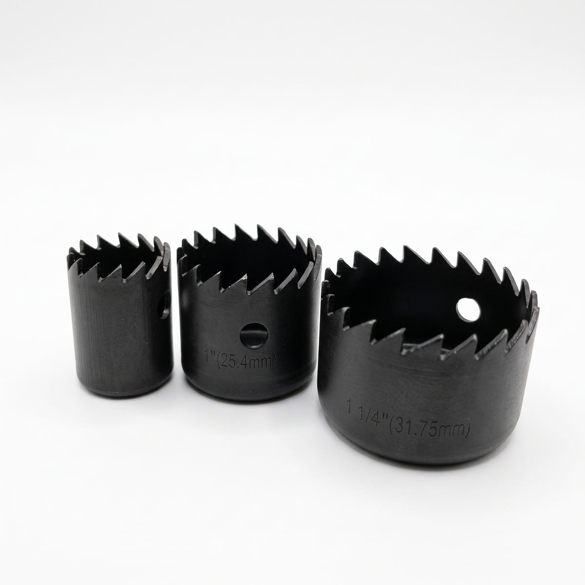 TATNAD 11 Piece Hole Saw Set Steel Hole Cutter Kit with Mandrels & Hex Key for Wood, Plastic & Thin Metal